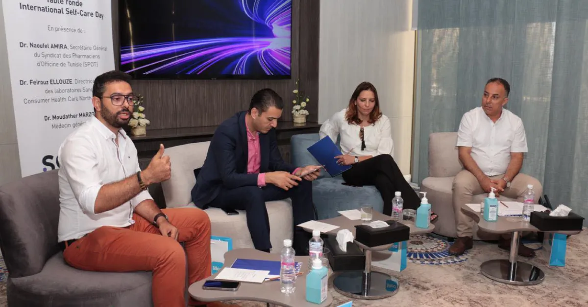 مخابر سانوفي  تنظم مائدة مستديرة حول مسألة الرعاية الصحية الذاتية  